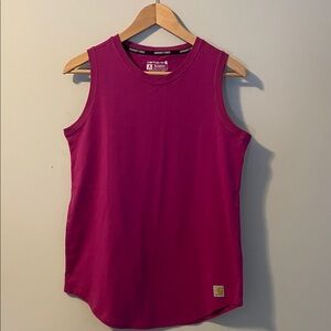 Carhartt force womens relaxed fit sleevless tank top pink size M (8-10)